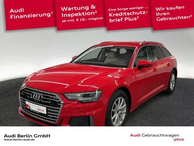 Audi Audi A6 Avant 40 TDI S tr. NACHTS 360°K HUD NAVI LED im Leasing von LeasingMarkt.de