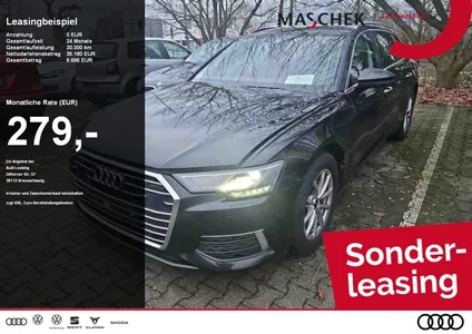 Audi Audi A6 Avant 45 TFSI quattro Sitzlüft RearView ACC G im Leasing von Null-Leasing