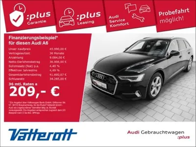 Audi Audi A6 Avant 40 TDI quattro Sport AHK Pano Matrix Memory im Auto Abo von LeasingMarkt.de
