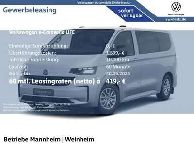 VW Volkswagen e-Caravelle Life KR im Auto Abo von LeasingMarkt.de