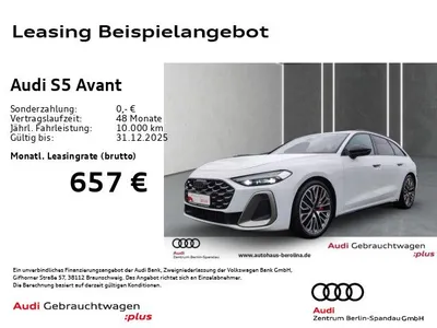 Audi Audi S5 Avant edition one *MATRIX*B&O*HuD*360°*ACC* im Auto Abo von Null-Leasing