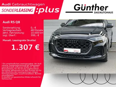 Audi Audi RS Q8 +WINTERRÄDER+STANDHEIZUNG+AHK+SPORTABGAS+ im Leasing von Null-Leasing