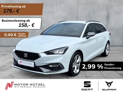 Seat Seat Leon ST 2.0 TDI DSG FR-LINE LED+NAVI+ACC+SHZ+AHK im Leasing von Null-Leasing