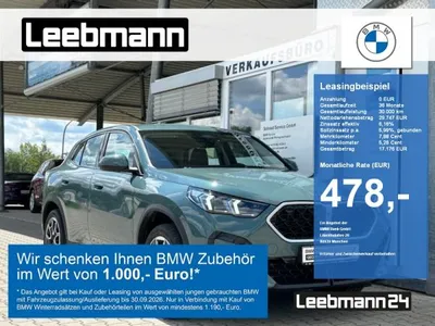 BMW BMW X2 sDrive20i 19-Zoll Finanzierung ab 0,99% im Leasing von LeasingTime