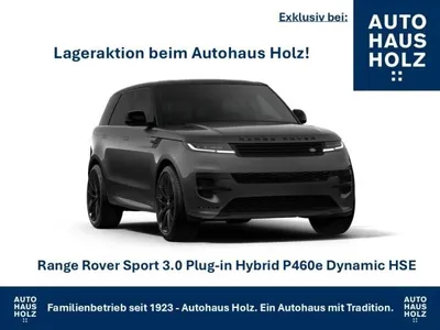 Land Rover Land Rover Range Rover Sport Plug-in Hybrid P460e Dynamic HSE - Lageraktion - KOMFORTPAKET - AHK - PANO - PREMIUM INTERIEUR - BLA im Auto Abo von LeasingTime
