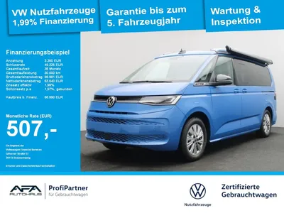VW Volkswagen T7 California 1.5 eHybrid OCEAN 4M AHK*DCC*StHz im Leasing von Null-Leasing