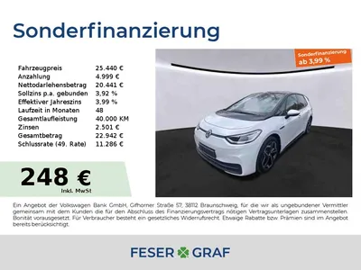 VW VW ID.3 Pro S Tour 150 kW HUD Kamera Matrix im Auto Abo von Null-Leasing