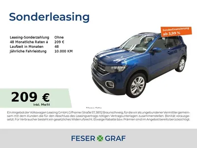 VW VW T-Cross Move 1.0 TSI 81kW 6-Gang ACC Kamera Navi im Auto Abo von Null-Leasing