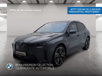 BMW BMW iX xDrive60 M Sport Bowers & Wilkins AHK Kamera im Leasing von Null-Leasing