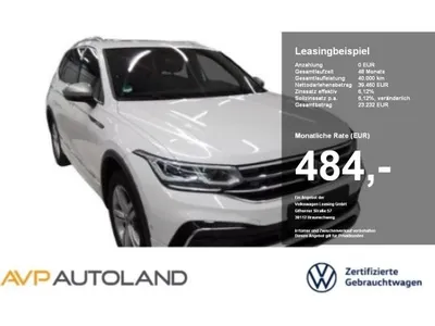 VW Volkswagen Tiguan Allspace 2.0 TDI DSG 4MOTION R-Line | AHK im Auto Abo von LeasingMarkt.de