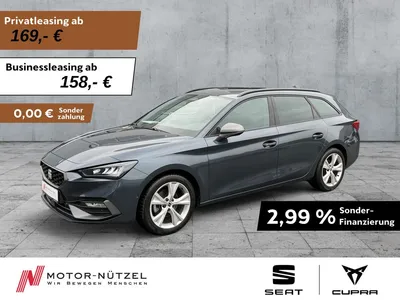 Seat Seat Leon ST 1.5 eTSI DSG FR-LINE LED+NAV+APP+ACC+SHZ im Leasing von Null-Leasing