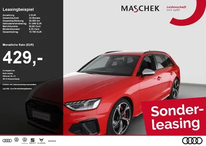 Audi Audi S4 Avant Sonderleasing Individual HUD 360° Matri im Leasing von Null-Leasing