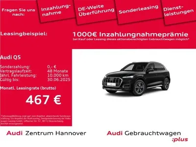 Audi Audi Q5 Advanced 45 TFSI quattro Pano Matrix AHK Kamera im Auto Abo von LeasingMarkt.de
