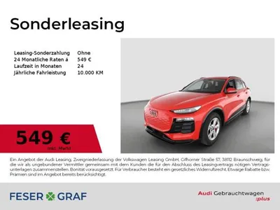 Audi Audi Q6 e-tron qu S line LUFT AHK MATRIX HuD B&O im Leasing von LeasingMarkt.de