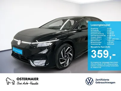 VW Volkswagen ID.7 PRO BLACK STYLE 286PS NP.74T ACC.5J-G.WÄRME im Auto Abo von Null-Leasing