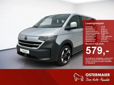 VW Volkswagen Caravelle T7 PanAmericana BEV KR LED,NAVI,AHK,SHZG,KEYLESS,19ALU im Auto Abo von LeasingMarkt.de