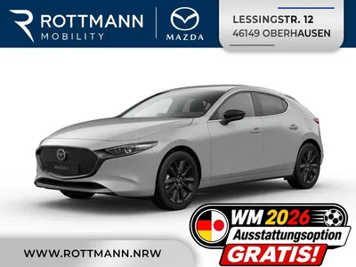 Mazda Mazda 3 2027 140ps Aut HOMURA PLUS Leder BOSE 360° ACC im Leasing von Null-Leasing