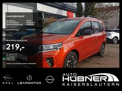 Nissan Nissan Townstar Kombi Tekna Navi|Kamera|Sitzheizung|LED im Leasing von LeasingMarkt.de