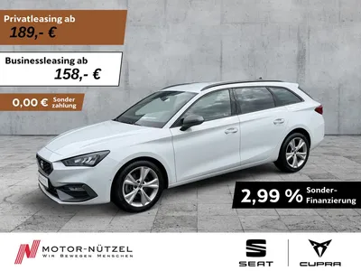 Seat Seat Leon ST 2.0 TDI DSG FR-LINE LED+NAVI+ACC+SHZ+AHK im Leasing von Null-Leasing