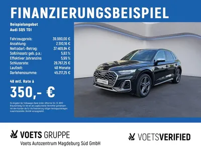Audi Audi SQ5 TDI MATRIX+NAVI+AHK+AREA+LUFTF+LEDER+HEADUP im Leasing von Null-Leasing