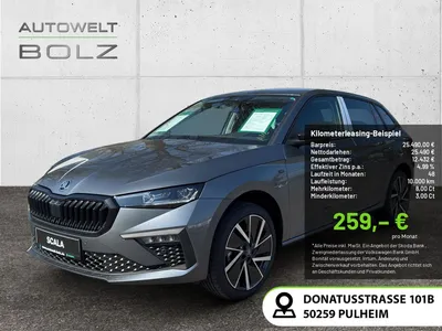 Skoda Skoda Scala Tour 1.0 TSI AHK Navi DigitCock LED ACC Ap im Leasing von Null-Leasing