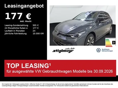 VW Volkswagen Golf VIII GOAL 2.0 TDI DSG ACC+AHK+KAMERA+LED+NA im Leasing von Null-Leasing