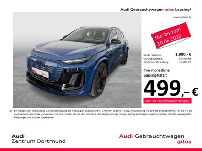 Audi Audi Q6 e-tron quattro S LINE TECH+ 360°CAM B&O 21" im Leasing von LeasingMarkt.de