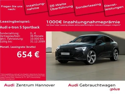 Audi Audi e-tron S Sportback Matrix AHK Luft B&O im Auto Abo von LeasingMarkt.de