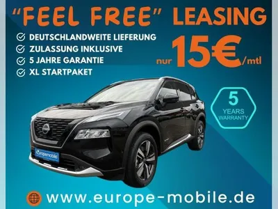Nissan Nissan X-Trail Tekna 1.5 e-POWER e-4ORCE 157kW 4x4 (UVP 60.590/KW30/25) PANO/BOSE/MEMORY/NAV/PILOT/LED/UVM. im Auto Abo von LeasingMarkt.de