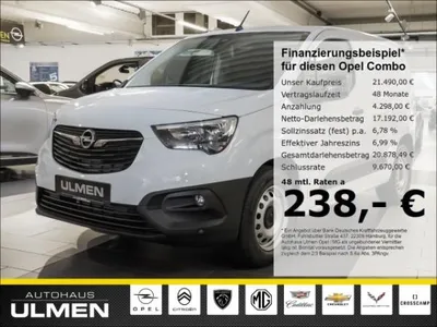 Opel Opel Combo E Cargo - e Totwinkelassistent Temp Tel.-Vorb. Berganfahrass. Freisprech im Auto Abo von LeasingMarkt.de