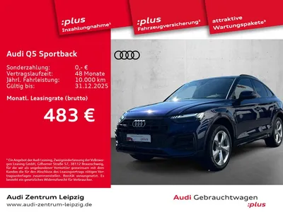 Audi Audi Q5 Sportback 45 TFSI q. adv. *Matrix*Pano*AHK* im Auto Abo von Null-Leasing
