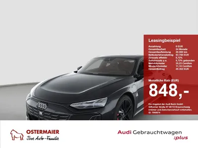 Audi Audi S e-tron GT 592PS NP:160tEUR! ALLRADLENKUNG.PANO im Leasing von Null-Leasing