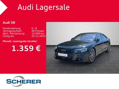 Audi Audi S8 TFSI 420(571) kW(PS) tiptronic im Auto Abo von Null-Leasing