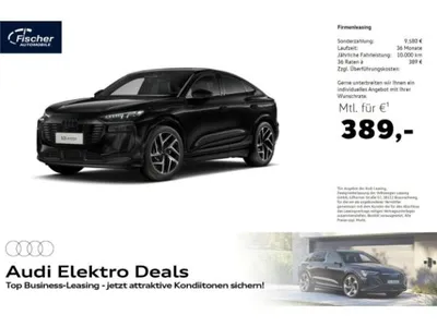 Audi Audi SQ6 e-tron Sportback quattro UPE: 113.755,- € im Auto Abo von LeasingMarkt.de