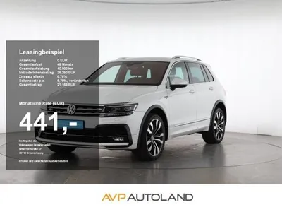 VW Volkswagen Tiguan 2.0 TDI DSG 4MOTION R-Line | PANO | AHK | im Auto Abo von LeasingMarkt.de