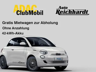 Fiat Fiat 500e 3+1 großer Akku 🔋 (42kWh) - 🚗 AKTION GRATIS MIETWAGEN ZUR ABHOLUNG 🚗 im Auto Abo von LeasingMarkt.de