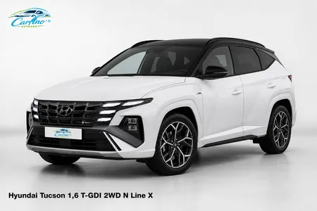 Hyundai Hyundai Tucson 1,6 T-GDI 2WD N Line X im Auto Abo von Carfino