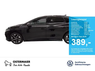 VW Volkswagen ID.7 GTX 340PS NP.73T ACC.5J-G.WÄRMEPUMPE.AHK.AR im Auto Abo von Null-Leasing