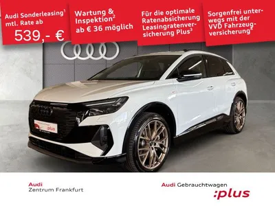 Audi Audi Q4 55 e-tron quatt S-LINE PANO*HUD*KAM*SONOS*WP* im Leasing von Null-Leasing