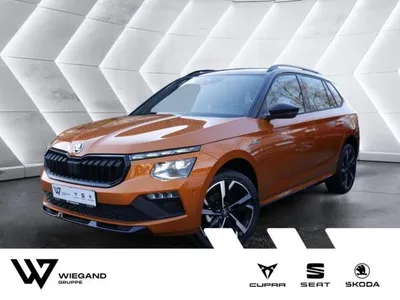 Skoda Skoda Kamiq 1.5 TSI Monte Carlo - ACC PANO MATRIX-LED *SN113* im Auto Abo von LeasingMarkt.de