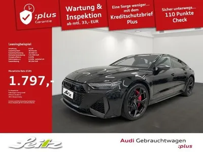 Audi Audi RS7 RS 7 Sportback 4.0 TFSI quattro performance *KERAMIK*B&O*ABT* im Auto Abo von LeasingMarkt.de