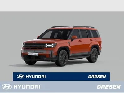 Hyundai Hyundai SANTA FE 1.6 Blackline Plug-In-Hybrid⚠️| 7-Sitze | Nappaleder | Rückfahrkamera | Navi | Klimaauto. | ISOFIX im Auto Abo von LeasingTime