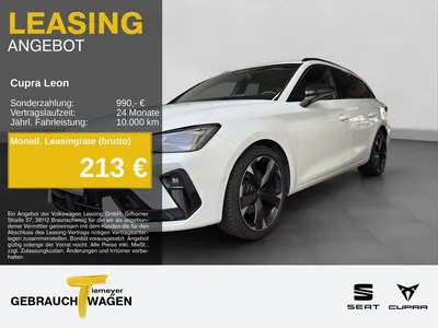Cupra Cupra Leon Sportstourer 2.0 TDI DSG NAVI AHK KAMERA im Leasing von Null-Leasing