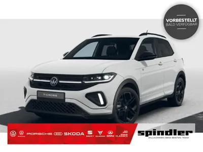 VW Volkswagen T-Cross R-Line TSI 116 PS DSG AHK, RFK, BLACK St im Auto Abo von 9Drive