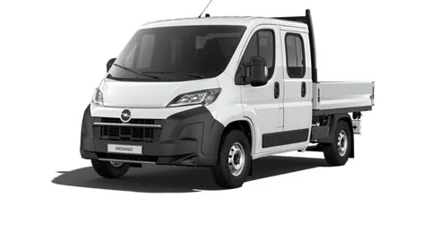 Opel Opel Movano Pritschenwagen Doppelkabine L3 3.5t verstÃ¤rkt Opel 2.2 BlueHDi 140 103 kW (140 PS) 6-Gang im Auto Abo von Faaren