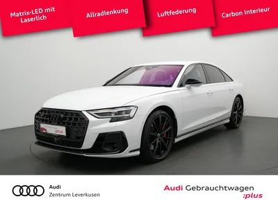 Audi Audi S8 STANDHZ LUFT MATRIX RAUTE LEDER MASSAGE HUD im Leasing von Null-Leasing