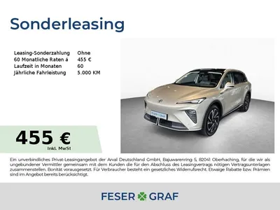 MG MGS6 EV Luxury 77kWh AWD*LED*Memory*HUD*Nav*ACC* im Leasing von Null-Leasing