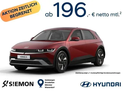 Hyundai Hyundai IONIQ 5 63 kWh 125 kW Automatik Bestellfahrzeug im Leasing von Null-Leasing