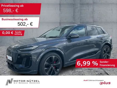 Audi Audi Q6 e-tron QU EDITION ONE MATRIX+HuD+B&O+AIR+AHK im Leasing von Null-Leasing