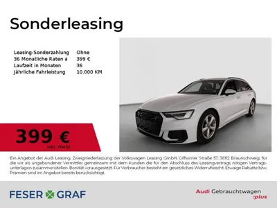 Audi Audi A6 Avant 50 TFSIe qu 2x S line MATRIX HuD 360° im Leasing von LeasingMarkt.de